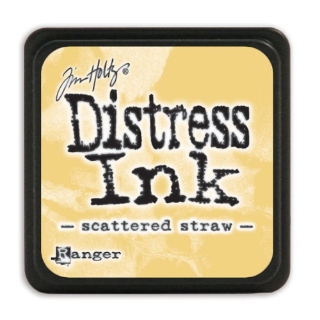 Picture of Tim Holtz Distress Mini Ink Pad | Υδατοδιαλυτό Dye Μελάνι για Blending & Mixed Media -  Scattered Straw