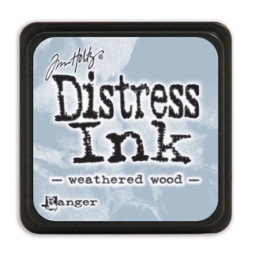 Picture of Tim Holtz Distress Mini Ink Pad | Υδατοδιαλυτό Dye Μελάνι για Blending & Mixed Media -  Weathered Wood