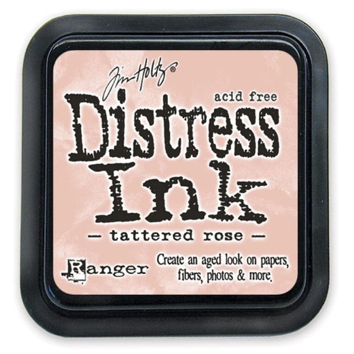 Picture of Tim Holtz Distress Ink Pad | Υδατοδιαλυτό Dye Μελάνι για Blending & Mixed Media - Tattered Rose