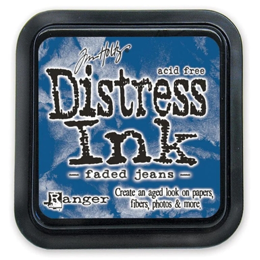 Picture of Tim Holtz Distress Ink Pad | Υδατοδιαλυτό Dye Μελάνι για Blending & Mixed Media - Faded Jeans