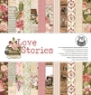 Picture of P13 Μπλοκ Scrapbooking Διπλής Όψεως 12" x 12" - Love Stories