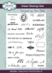Picture of Creative Expressions Clear Stamps Διάφανες Σφραγίδες - Dates From The Past Part 2, 28τεμ.