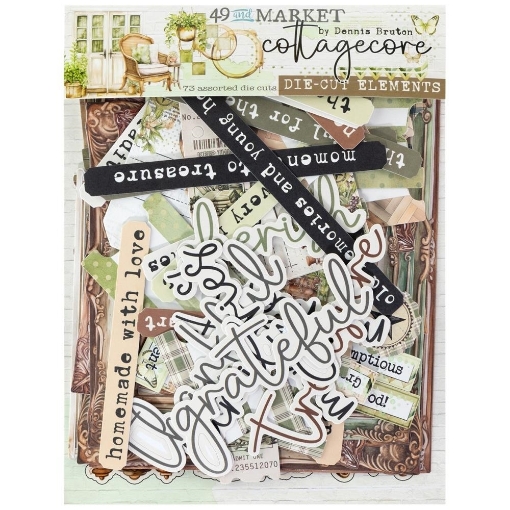 Picture of 49 And Market Die Cuts Εφήμερα - Cottagecore, Elements, 73τεμ.