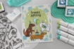 Picture of Waffle Flower Crafts Στένσιλ 5.25"x6.5" – Birthday Puppies
