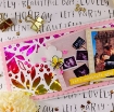 Picture of Them-o-web Deco Foil Kraft Slimline Toner Card Fronts -  Έτοιμα Φύλλα Μεταφοράς για Foiling 10x22.8cm - Love Blooms, 4τεμ.