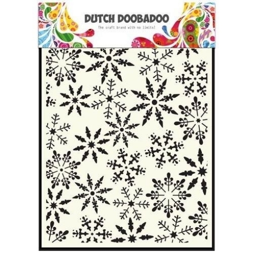 Picture of Dutch Doobadoo Mask Art Στένσιλ A5 - Ice Stars