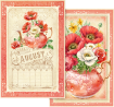 Picture of Graphic 45 Calendar Ephemera Cards Κάρτες Ημερολογίου - Season to Celebrate, 24τεμ.