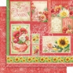 Picture of Graphic 45 Season to Celebrate 8x8 Inch Collection Pack – Μπλοκ Χαρτιών Scrapbooking 16 Φύλλων