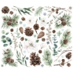 Picture of Simple Stories Διακοσμητικά Εφήμερα - Simple Vintage Fresh Snow, Floral Bits, 57τεμ.