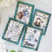 Picture of Simple Stories Rub-Ons Φύλλο Μεταφοράς Εικόνας 6'' x 8'' - Simple Vintage Fresh Snow, 2τεμ.