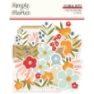 Picture of Simple Stories Διακοσμητικά Εφήμερα - For The Record, Floral Bits & Pieces, 55τεμ.