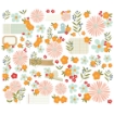 Picture of Simple Stories Διακοσμητικά Εφήμερα - For The Record, Floral Bits & Pieces, 55τεμ.