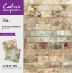 Picture of Crafter's Companion Aged Paper Pad Μπλοκ Scrapbooking 12" X 12" - Vintage Scrapbook 