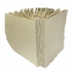 Picture of Lamali Liasse Handmade Cotton Rag Art Journal | Χειροποίητο Art Journal 100% Βαμβάκι 120gsm - Gris Pale, 18 x 24 cm