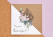 Picture of Papermania Square Card Blanks Recycled - Κάρτες και Φάκελοι 13.5 x 13.5cm - Kraft, 50τεμ.