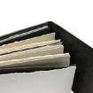 Picture of Lamali Bagru Art Journal 25 x 41 cm | Χειροποίητο Side-Bound Journal 250gsm - Khaki, 15 φύλλα