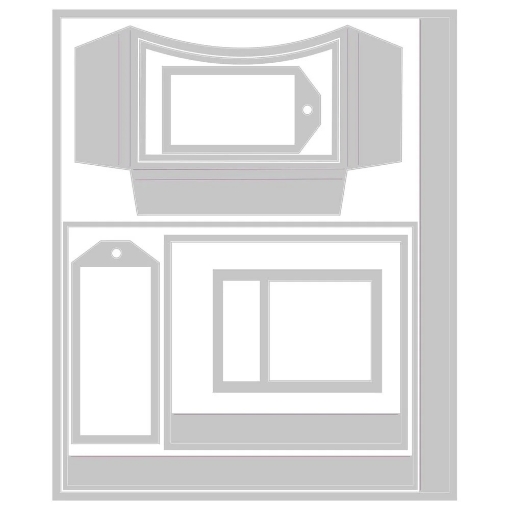 Picture of Sizzix Thinlits Μήτρες Κοπής by 49 and Market - Journal Essential Pages, 9τεμ.