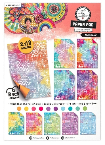 Picture of Studio Light Art By Marlene Μπλοκ Scrapbooking 8" x 11" - Nr 278 Multicolor Design