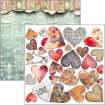 Picture of Ciao Bella Fussy Cut Pad - Μπλοκ Με Σχέδια Κοπής 6" x 6" - Majestic Dream