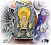 Picture of Visible Image Στένσιλ 6" x 6" - Ripped Fishnet