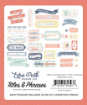 Picture of Echo Park Cardstock Ephemera | Titles & Phrases Baby On Board, It’s A Girl, 32τεμ.