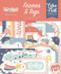 Picture of Echo Park Cardstock Ephemera | Frames & Tags Baby On Board, It’s A Girl, 33τεμ.
