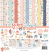 Picture of Echo Park Συλλογή Χαρτιών Scrapbooking Διπλής Όψης 12” x 12” | Baby On Board, It’s A Girl