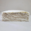 Picture of Olino Paperworks Cotton Paper With Deckled Edge | Χειροποίητο Βαμβακερό Χαρτί A4, 300gsm, Λευκό, 10 τεμ.