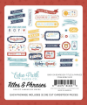 Picture of Echo Park Cardstock Εφήμερα Titles & Phrases | Baby On Board, It’s A Boy