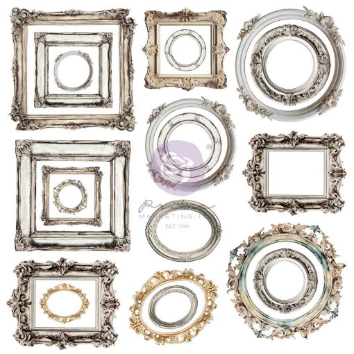 Picture of Prima Marketing  Διακοσμητικά Εφήμερα - Return To Wonderland, Vintage Wonderland Frames, 40τεμ. 