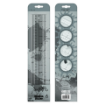 Picture of Tonic Studios Tim Holtz Media Ruler – Πολυλειτουργικός Χάρακας Mixed Media 30 cm
