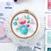 Picture of Pinkfresh Studio Μήτρα Κοπής - Embroidered Blooms