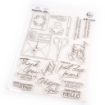 Picture of Pinkfresh Studio Clear Stamps | Διάφανες Σφραγίδες με Vintage Αλληλογραφία - Classic Correspondence, 11 τεμ.