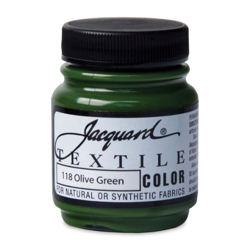 Picture of Jacquard Textile Color Χρώμα Για Ύφασμα 67ml - Πράσινο της Ελιάς