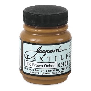 Picture of Jacquard Textile Color Χρώμα Για Ύφασμα 67ml - Brown Ochre (Καφέ Ώχρα)