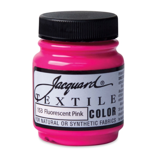Picture of Jacquard Textile Color Χρώμα Για Ύφασμα 67ml - Φωσφοριζέ Ροζ