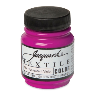 Picture of Jacquard Textile Color Χρώμα Για Ύφασμα 67ml - Fluorescent Violet (Φωσφορίζον Βιολετί)