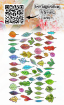 Picture of AALL & Create Διακοσμητικά Εφέμερα Nr. 11 Doodle Leaves Colour – Die-Cuts, 53τεμ.