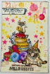 Picture of Aall and Create Clear Stamps Nr. 1137 Doughnut Worry, Be Happy -  Σετ Διάφανες Σφραγίδες