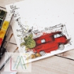 Picture of AALL & Create A4 Clear Stamp Nr. 141 Tropical Vibes – Διαφανής Σφραγίδα Κολάζ