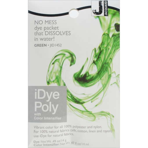 Picture of Jacquard iDye Poly Fabric Dye Βαφή για Συνθετικά Υφάσματα 14g - Green