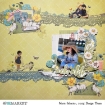Picture of 49 & Market Rub-On Transfer Set 6" x 12" | Φύλλα Μεταφοράς Εικόνας – Toddler Time Essentials, 3τεμ.