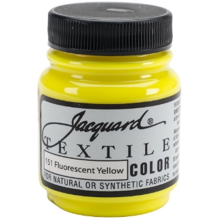 Picture of Jacquard Textile Color Χρώμα Για Ύφασμα 67ml - Fluorescent Yellow (Φωσφορίζον Κίτρινο)