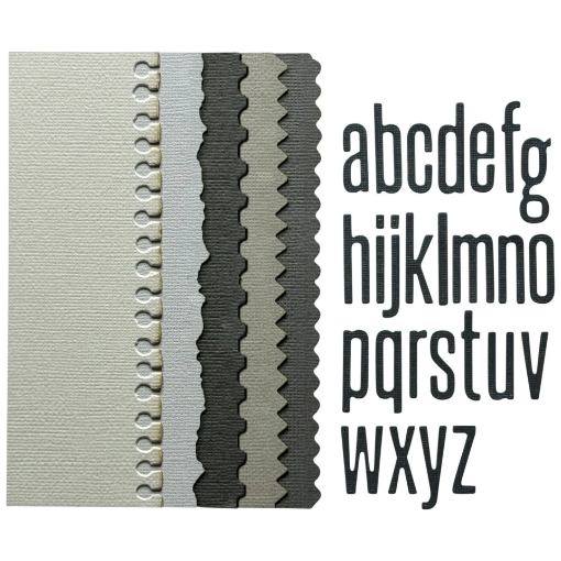 Picture of Sizzix Thinlits by Tim Holtz – Vault Edges Die Set – Σετ Μητρών Κοπής για Διακοσμητικά Περιγράμματα, 31 τεμ.