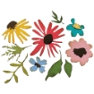 Picture of Sizzix Σετ με 2D Texture Fades (Μήτρα Για Ανάγλυφα) και Thinlits Μήτρες Κοπής by Tim Holtz - Vault Side-Order Floristry, 12τεμ.