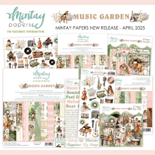Picture of Mintay Papers Συλλογή Scrapbooking - Music Garden, Bundle 