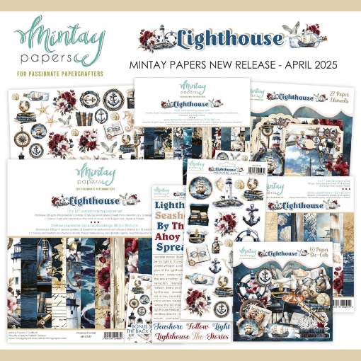 Picture of Mintay Papers Συλλογή Scrapbooking - Lighthouse, Bundle 