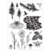 Picture of Sizzix Studio Σετ Σφραγίδες και Στένσιλ της Vic Hollins - Nature, 20τεμ.