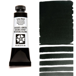 Picture of Daniel Smith Extra Fine Watercolor Tube | Χρώμα Ακουαρέλας σε Σωληνάριο – Lamp Black