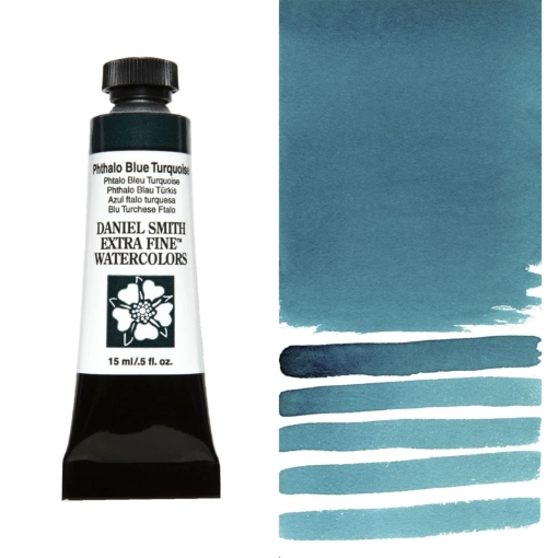 Picture of Daniel Smith Extra Fine Watercolor Tube | Χρώμα Ακουαρέλας σε Σωληνάριο – Phthalo Blue Turquoise